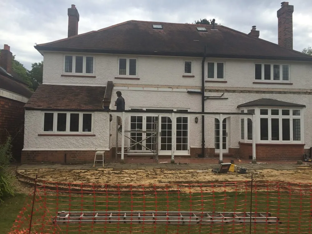 Large extension and new patio, Thames Ditton – photo 17