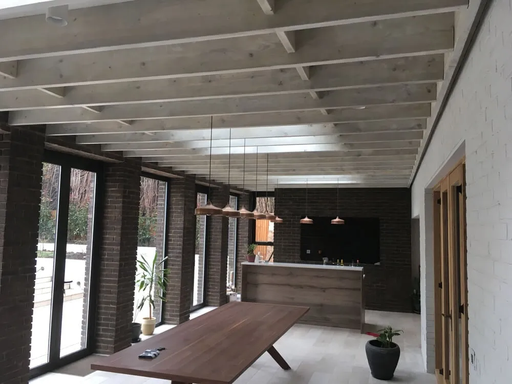 Large rear extension and landscaping, Oxshott – photo 13