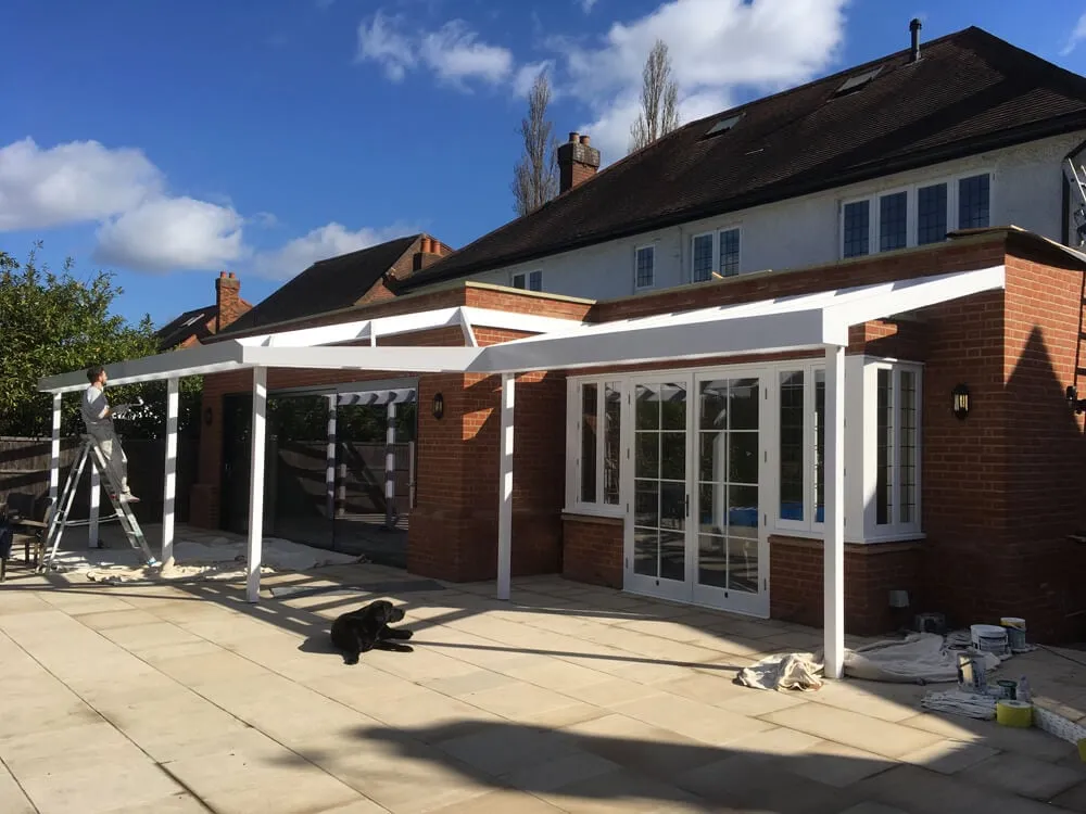 Large extension and new patio, Thames Ditton – photo 11