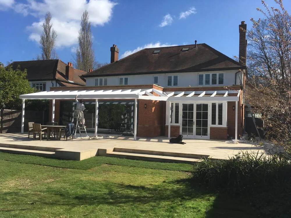 Large extension and new patio, Thames Ditton – photo 12