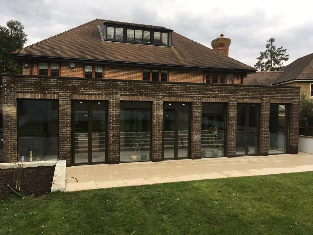 Large rear extension and landscaping, Oxshott – the finished project