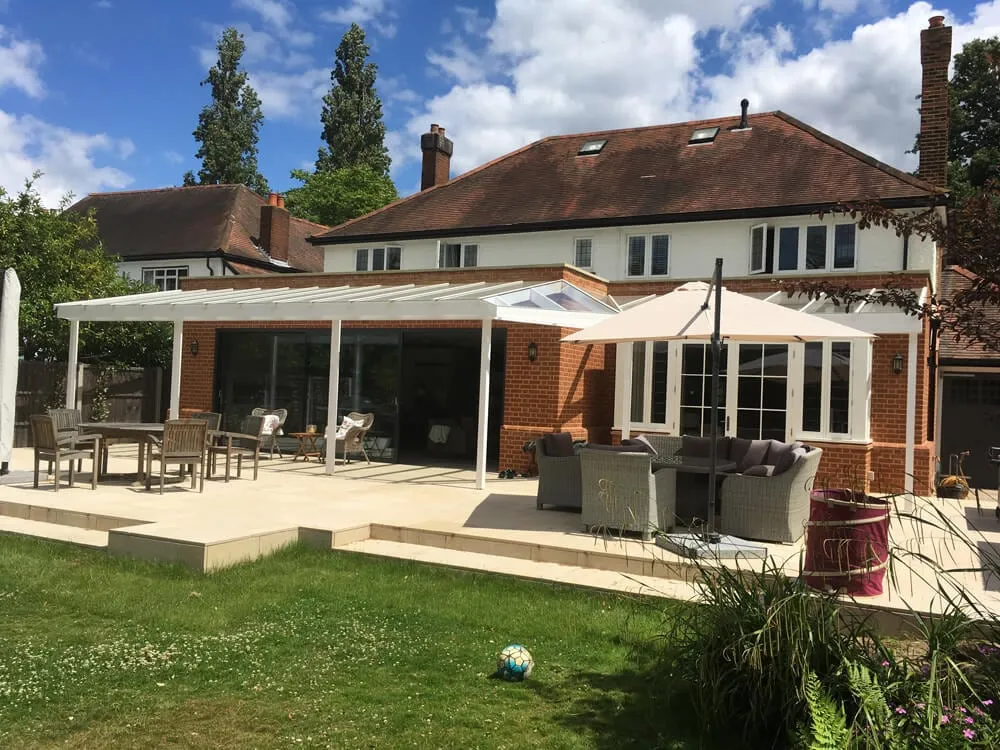 Large extension and new patio, Thames Ditton – the finished project