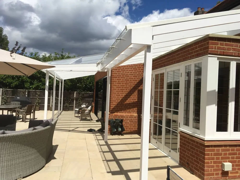 Large extension and new patio, Thames Ditton – photo 16