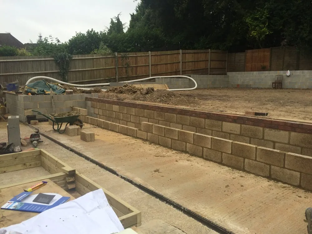 Large rear extension and landscaping, Oxshott – photo 5