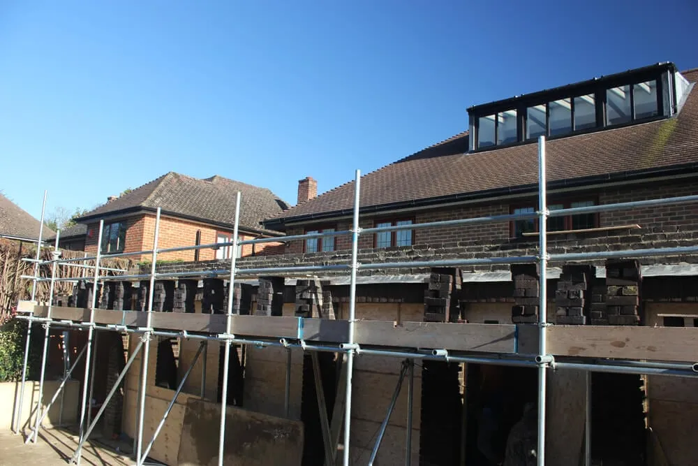Large rear extension and landscaping, Oxshott – photo 7
