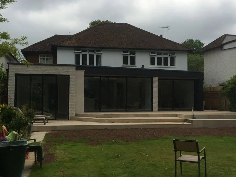 Rear Extension and Extensive Refurbishment, Esher – photo 2