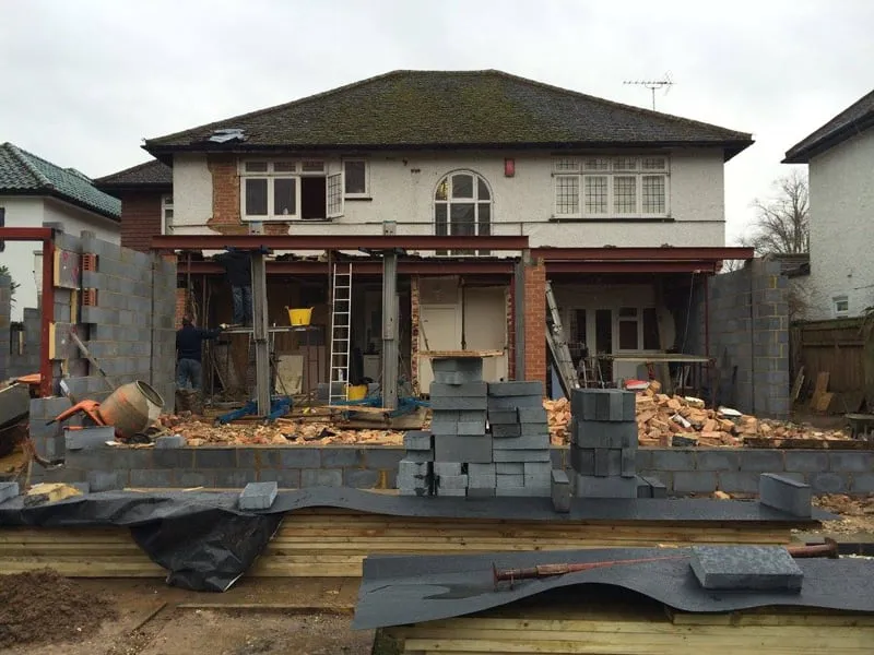 Rear Extension and Extensive Refurbishment, Esher – photo 15